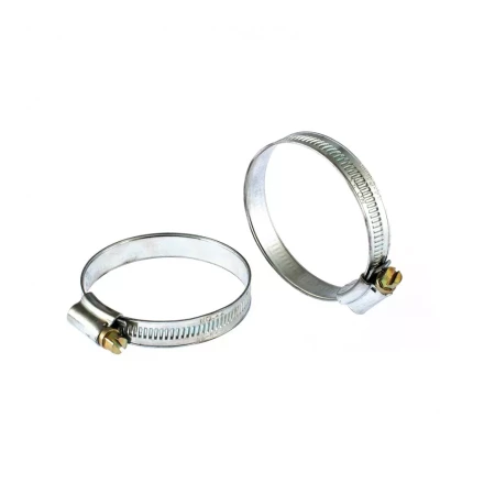 Хомуты металлические червячные 44-64 мм ширина 12 мм английский тип W1 2 шт Сибртех 47670 купить в Нижневартовске