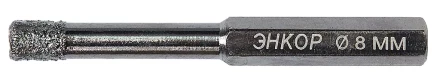 Сверло алмазное по керамограниту D 8 мм хв 6 гр сух. рез 48321 купить в Нижневартовске