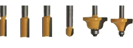 Набор фрез для декоративного применения хвостовик 8 мм 6 штук 46611 купить в Нижневартовске