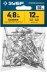 ЗУБР 4.8 x 12 мм, 50 шт, стальные заклепки, Профессионал (313126-48-12) купить в Нижневартовске
