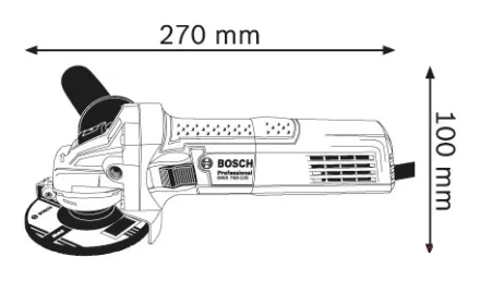 УШМ BOSCH GWS 750-115 (0.601.394.0R0) купить в Нижневартовске