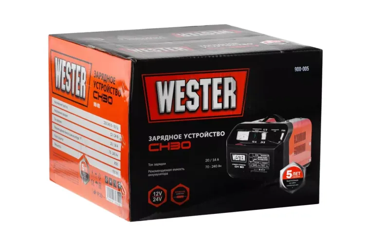 Устройство зарядное WESTER CH30 купить в Нижневартовске