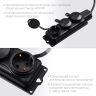 ЗУБР КГ-325-Ш3, КГ, 3 x 2.5 мм2, IP44, 10 м, 3 гн., 4000 Вт, силовой удлинитель, Профессионал (55024-10) купить в Нижневартовске