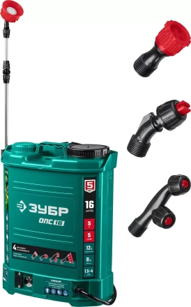 ЗУБР 16 л, аккумуляторный опрыскиватель (ОПС-16) купить в Нижневартовске
