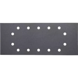 Лист шлифовальный универсальный URAGAN с покрыт. стеарата цинка, 14 отверстий по кругу, для ПШМ, P320, 115х280мм, 10шт 907-23104-320-10