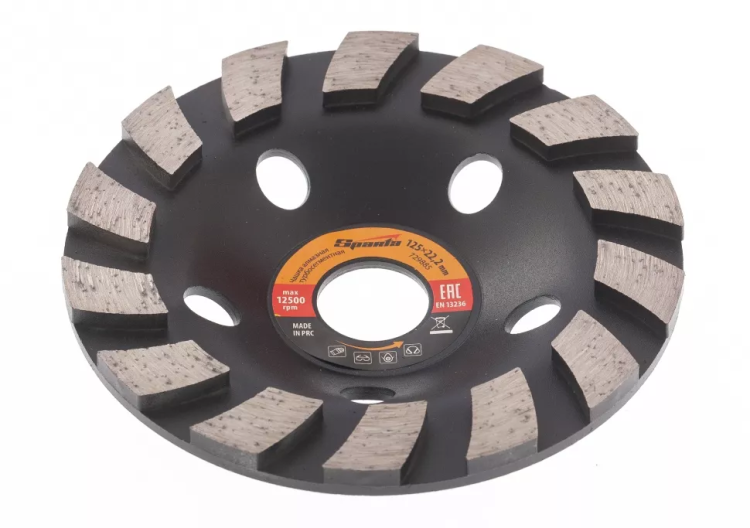 Чашка алмазная зачистная 125 мм Turbo SPARTA 729955 купить в Нижневартовске