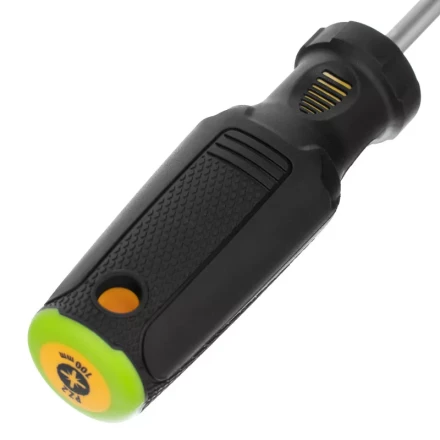 Отвертка PZ2x100 мм, CrV, трехкомпонентная рукоятка Denzel 12207 купить в Нижневартовске