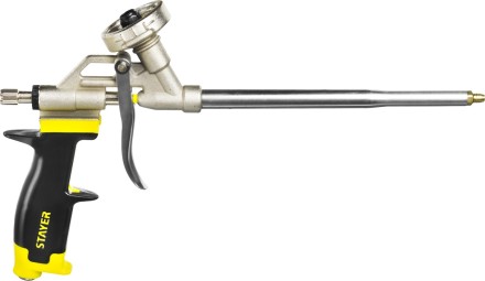 Пистолет &quot;PROGun&quot; для монтажной пены, металлический корпус, STAYER Professional 06861_z01 купить в Нижневартовске