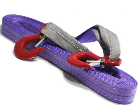 Буксир текстильный ленточный TOR БТЛ 9,0 т 5,0 м (крюк-крюк) 1011040 купить в Нижневартовске