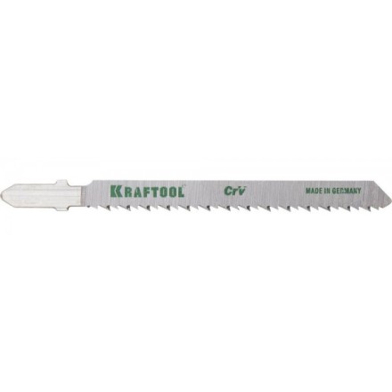 Полотна KRAFTOOL, T101BR, для эл/лобзика, Cr-V, по дереву, фанере, ламинату, обратный рез, EU-хвост., шаг 2,5мм, 75мм, 2шт 159516-2,5 купить в Нижневартовске
