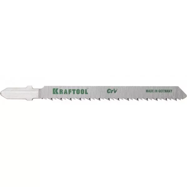 Полотна KRAFTOOL, T101BR, для эл/лобзика, Cr-V, по дереву, фанере, ламинату, обратный рез, EU-хвост., шаг 2,5мм, 75мм, 2шт 159516-2,5 купить в Нижневартовске