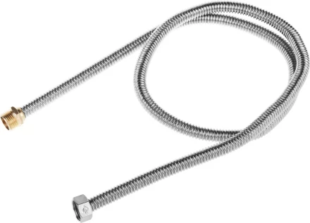 Подводка ЗУБР "ЭКСПЕРТ" сильфонная из нержавеющей стали, для воды, г/ш  (гайка-штуцер), 1/2", 1,2м 51011-G/S-120 купить в Нижневартовске