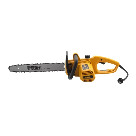 Пила цепная электрическая Denzel EDS-2200P, 2.2 кВт,поперечная, шина 45 см, шаг 3/8, паз 1.3 мм, 63 звена 95617 купить в Нижневартовске