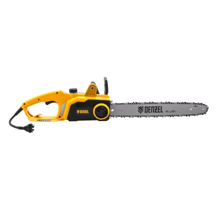Пила цепная электрическая Denzel EDS-2200P, 2.2 кВт,поперечная, шина 45 см, шаг 3/8, паз 1.3 мм, 63 звена 95617 купить в Нижневартовске