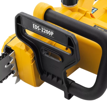 Пила цепная электрическая Denzel EDS-2200P, 2.2 кВт,поперечная, шина 45 см, шаг 3/8, паз 1.3 мм, 63 звена 95617 купить в Нижневартовске