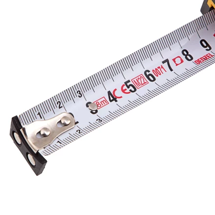 Рулетка Denzel 8м х 25мм, двухкомп. корпус, магнитный обрезиненный зацеп, 31533 купить в Нижневартовске