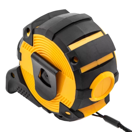 Рулетка Denzel 10м х 32мм, автоматич. фиксац., нейлон. покрытие, магнит. зацеп, двухстор. разметка, 31525 купить в Нижневартовске