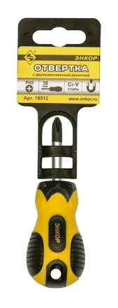 Отвертка PH2х38 мм Энкор 19512 купить в Нижневартовске