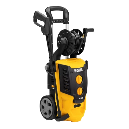 Моечная машина высокого давления Denzel R-180D, 2200 Вт, 180 бар, 380 л/ч, с барабаном купить в Нижневартовске