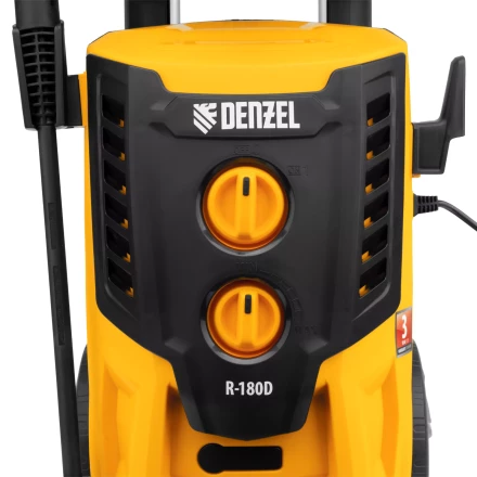 Моечная машина высокого давления Denzel R-180D, 2200 Вт, 180 бар, 380 л/ч, с барабаном купить в Нижневартовске