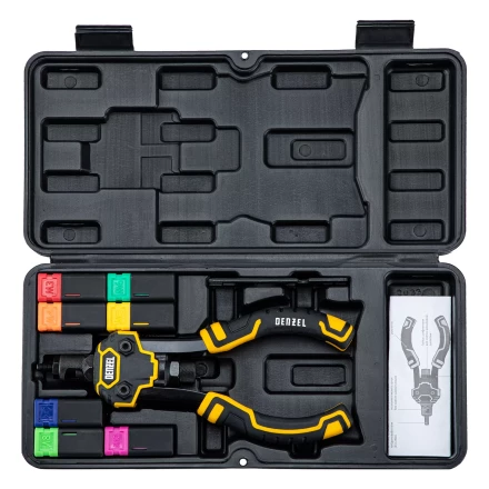 Заклепочник для резьбовых заклепок Denzel 40501, двуручный, заклепки М3, М4, М5, М6, М8, М10, M12 купить в Нижневартовске