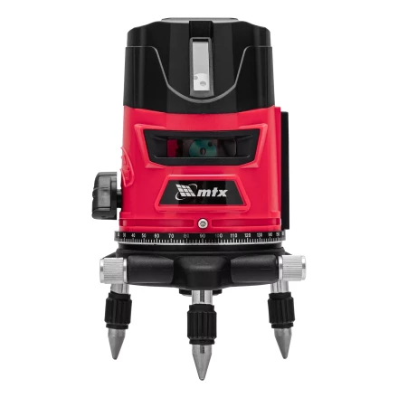 Лазерный уровень MTX CRX-30G, 30 м, зеленый луч, батарейки, резьба 5/8" 35032 купить в Нижневартовске