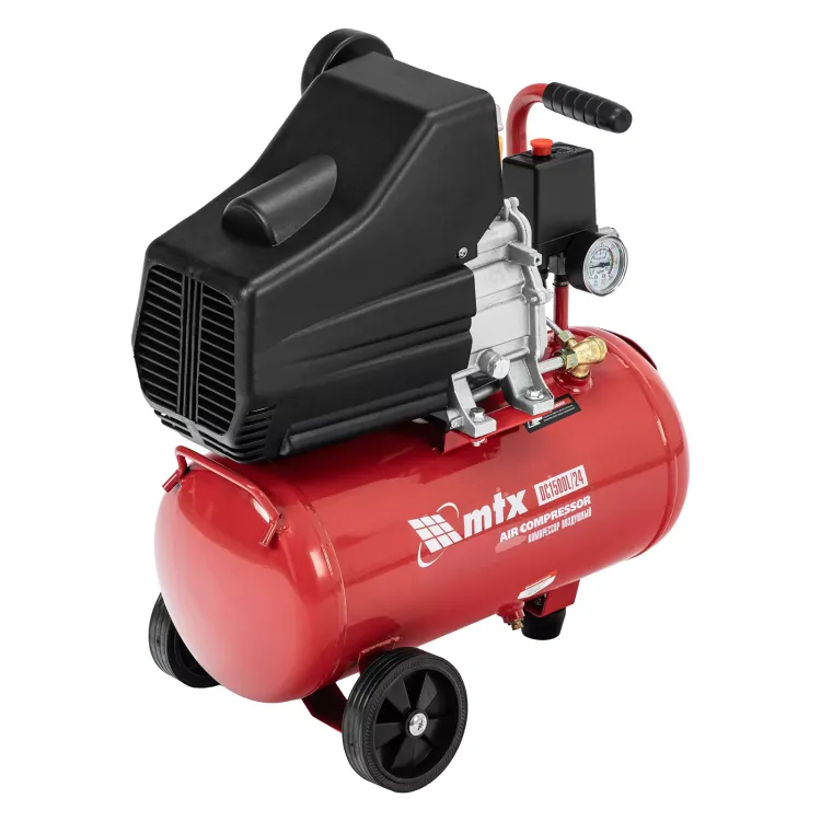 Компрессор воздушный MTX DC1500L/24, 1,5 кВт, 24 л, 210 л/мин 58017 купить в Нижневартовске