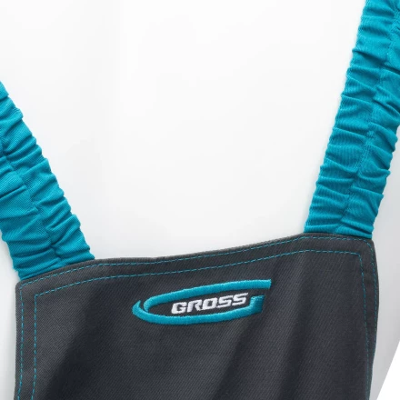 Полукомбинезон профессиональный рабочий Gross 90444, 97% хлопок 3% спандекс, XL купить в Нижневартовске