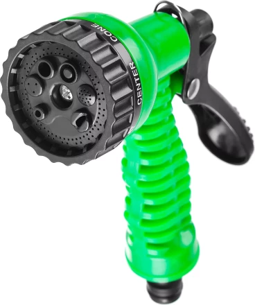 Набор поливочный РОСТОК: Распылитель пистолетный 7 поз., 2 соединителя 3/4", адаптер внешний 427369 купить в Нижневартовске