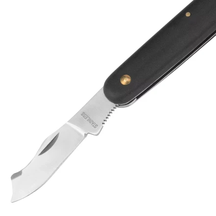 Нож садовый Palisad, 165 мм, складной, окулировочный, пластиковая рукоятка, 790547 купить в Нижневартовске