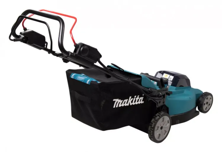 Аккумуляторная газонокосилка 48см, самоходная, 2х18V Makita DLM481Z (2х 5Ач, ЗУ) купить в Нижневартовске