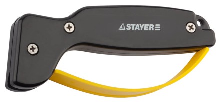 Точилка STAYER &quot;MASTER&quot; универсальная, для ножей, с защитой руки, рабочая часть из карбида 47513 купить в Нижневартовске