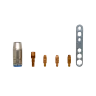 Горелка MW-25 Flex (5m / Air / Euro) с гибким гусаком XL004.0314FX купить в Нижневартовске