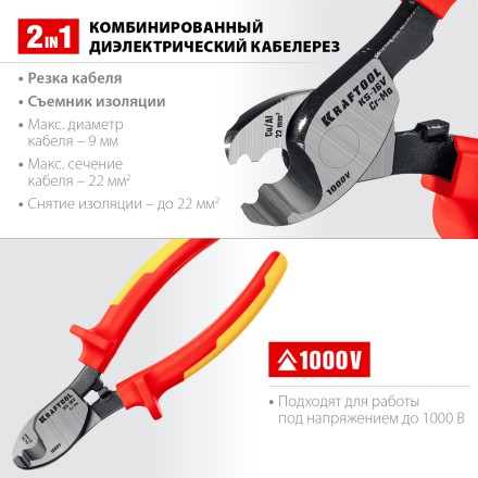 Кабелерез KS диэлектрические 1000 В 23333-16V купить в Нижневартовске