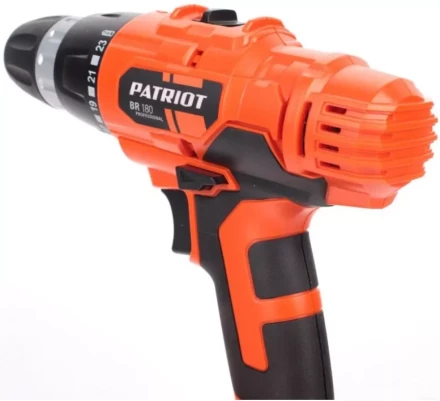 Дрель-шуруповерт аккумуляторная PATRIOT BR 180 в кейсе купить в Нижневартовске