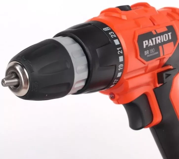Дрель-шуруповерт аккумуляторная PATRIOT BR 180 в кейсе купить в Нижневартовске