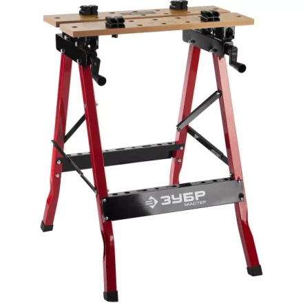 Верстак столярный ЗУБР "МАСТЕР" складной, 605х635х805 мм 38726 купить в Нижневартовске