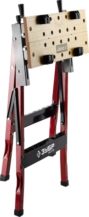 Верстак столярный ЗУБР "МАСТЕР" складной, 605х635х805 мм 38726 купить в Нижневартовске