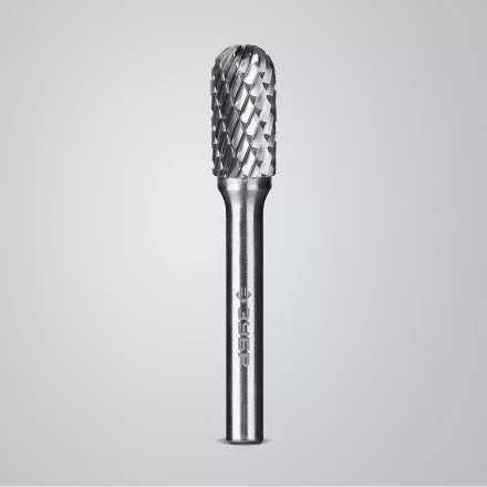 Зубр Твердосплавная борфреза C - цилиндр со сферическим концом, 10 х 20 мм (28802-10-20) купить в Нижневартовске