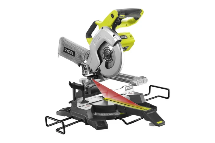 Ryobi Аккумуляторная торцовочно-усовочная пила R18MS216-0 5133003597 купить в Нижневартовске