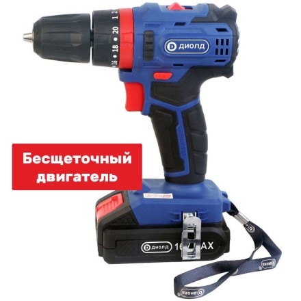 Аккумуляторная дрель-шуруповерт Диолд ДЭА-16ЛИ-02У купить в Нижневартовске