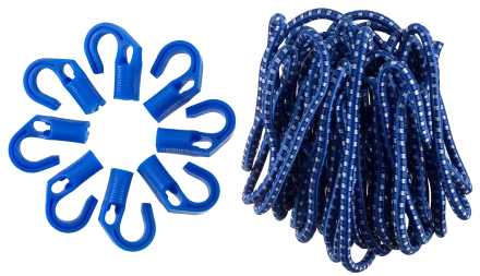 Шнур резиновый крепежный ЗУБР d 8 мм 10 м 8 переставных крюков 40511 купить в Нижневартовске