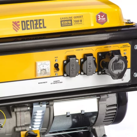 Генератор бензиновый DENZEL GE 8900 94639 купить в Нижневартовске