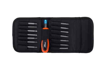 Отвертка переставная Кратон Complect SSK-01, набор 14 пр. 2 09 05 001 купить в Нижневартовске