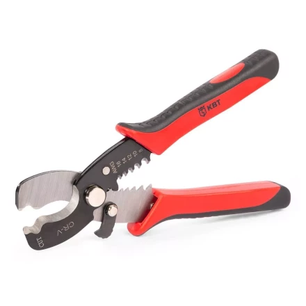 Ножницы для резки проводов КВТ MC-06 до 15 мм с функцией зачистки изоляции (85934) купить в Нижневартовске