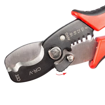 Ножницы для резки проводов КВТ MC-06 до 15 мм с функцией зачистки изоляции (85934) купить в Нижневартовске