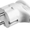 Вилка MAXElectro электрическая, 16А/220В, угловая, с заземлением, белая, STAYER 55161-W купить в Нижневартовске