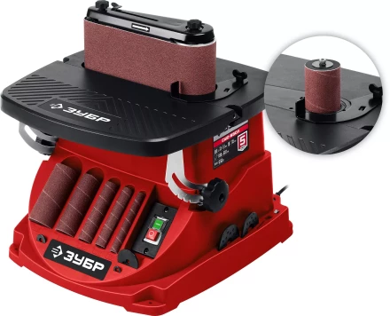 ЗУБР d 13, 19, 26, 38, 51 x 115, 650 Вт, осцилляционный шпиндельный шлифовальный станок (СШО-650Л) купить в Нижневартовске