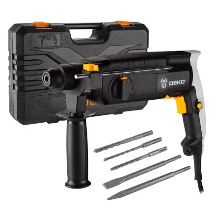 Перфоратор DKH950W DEKO, 063-4122, в кейсе с набором из 5 буров и зубил купить в Нижневартовске