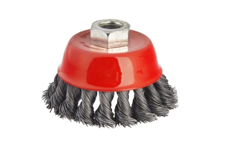 Кордщетка HAMMER чаша 85мм для УШМ витая сталь (207-106) купить в Нижневартовске